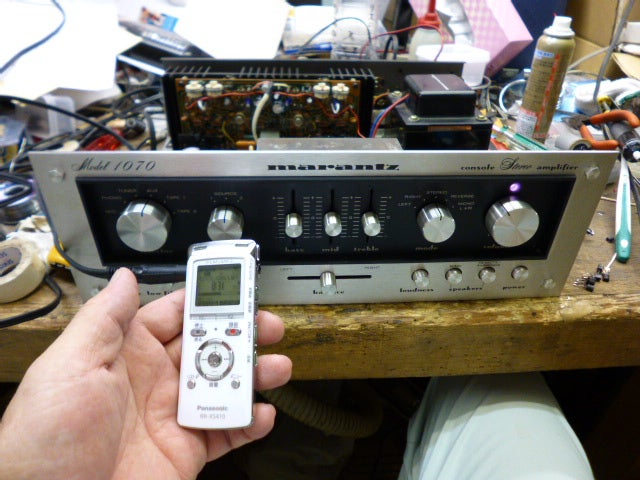 マランツ model1070 プリメイン・アンプ修理完了♪の巻