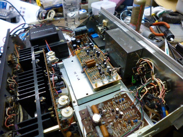 マランツ model1070 プリメイン・アンプ修理完了♪の巻