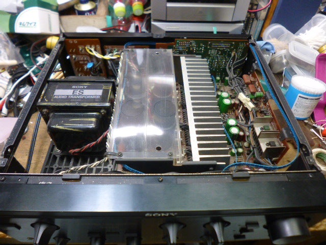 ソニー TA‐F333ESX プリメイン・アンプ修理の巻 なんだけど