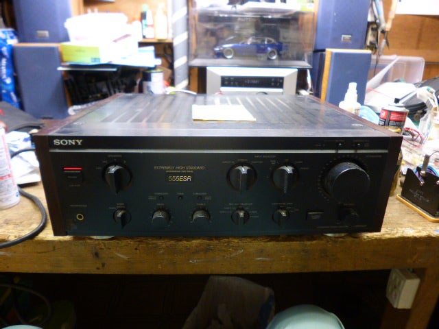 ソニー TA‐F555ESR プリメイン・アンプ修理の巻 | ラジオ