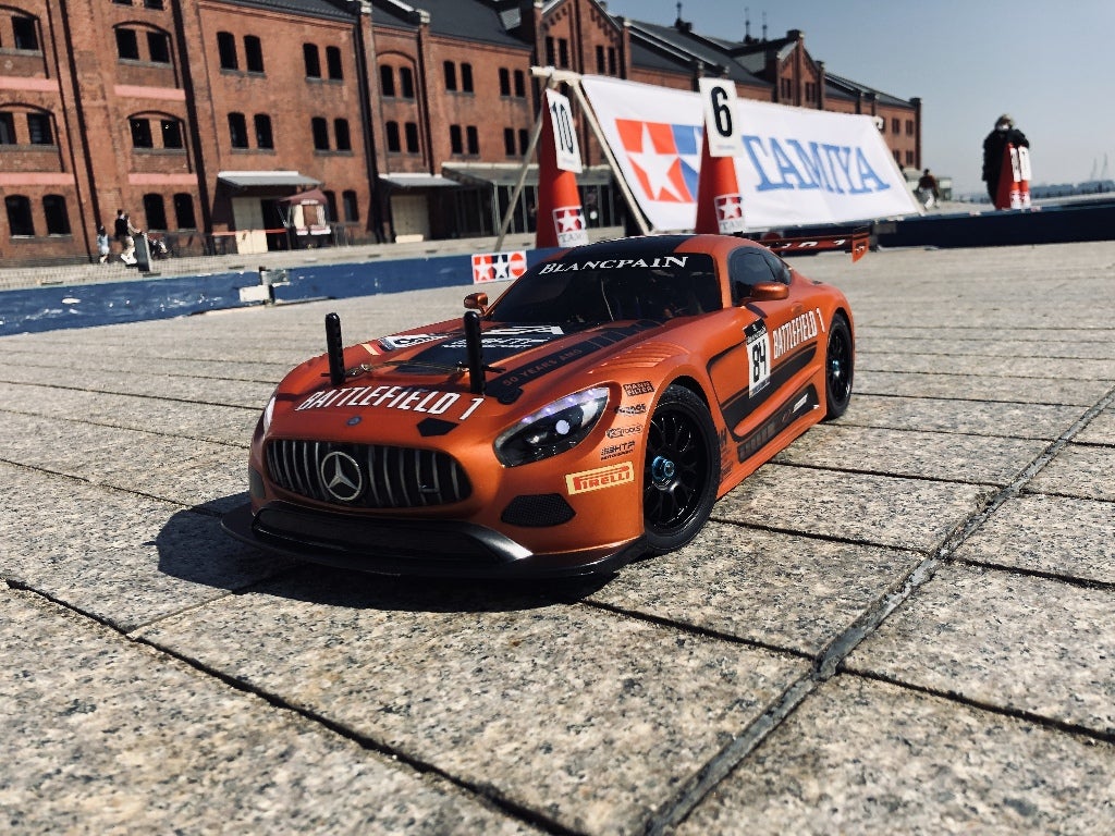 ⑨タミヤ メルセデス AMG GT3 ボディ完成‼ | IT-Modelerのブログ