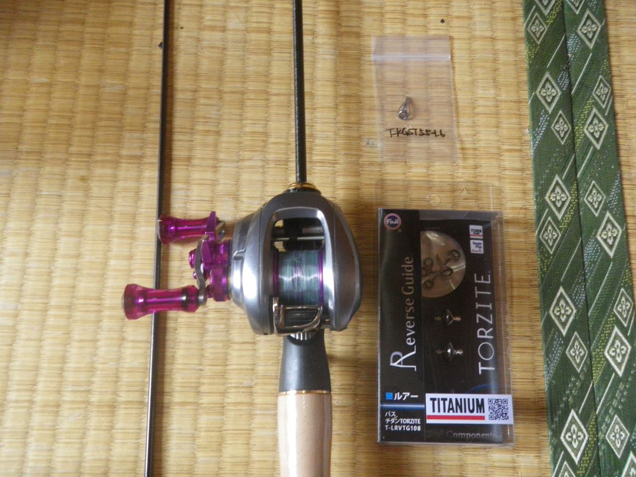 エリアトラウトクランク用？ニョロ用？ロッドの作成 ガイド