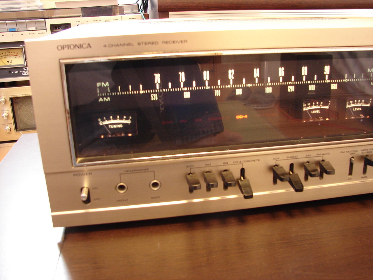 4chRECEIVER OPTONICA SA-777 | 70年代の4chステレオの研究