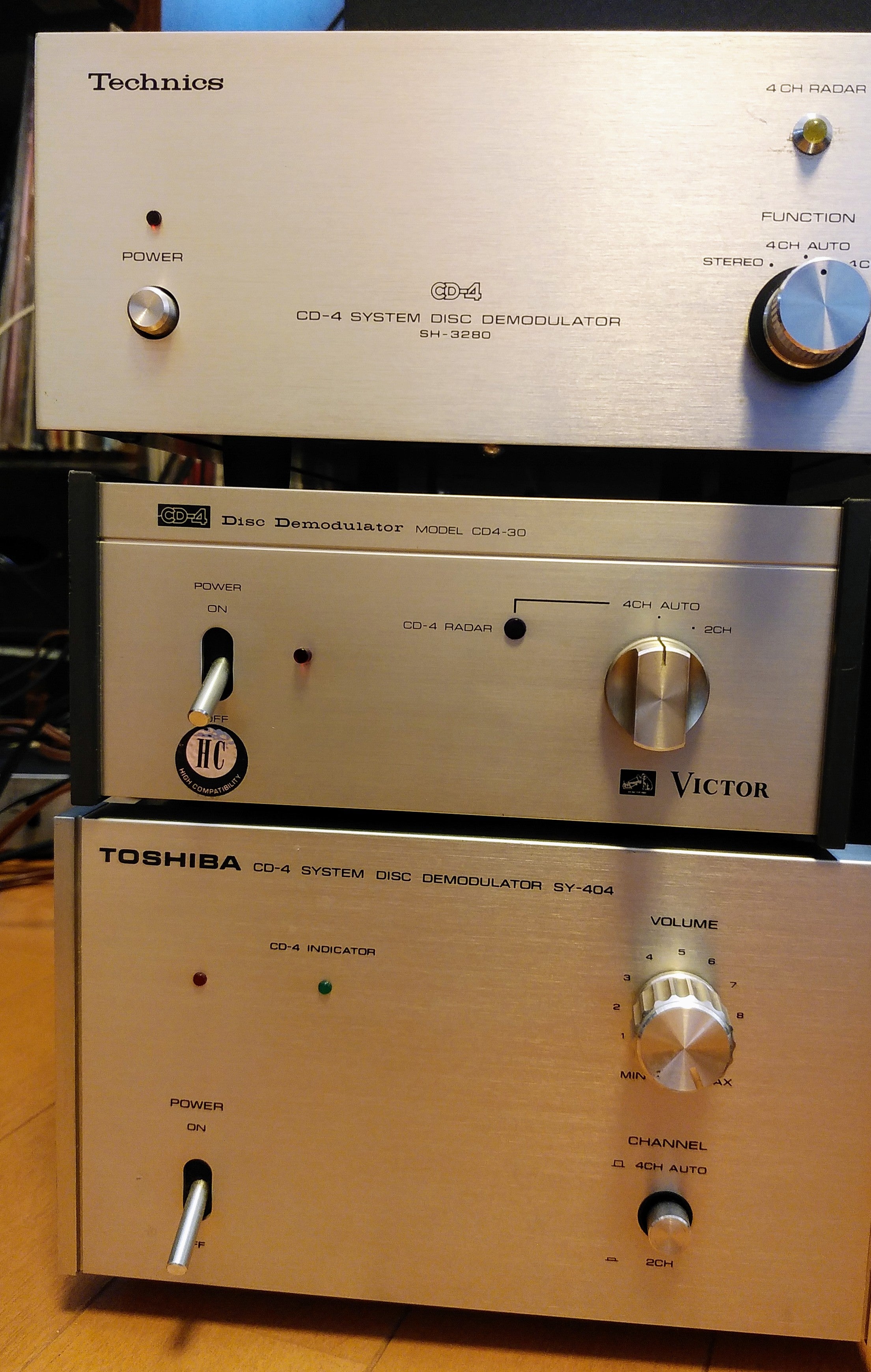 4チャンネルCD-4ディモジュレーターをフォノアンプとして使う | 70年代