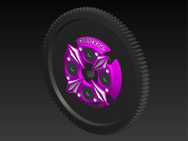 オーバードーズ スパーギヤプレートT-5 限定版 ブラック オーバー