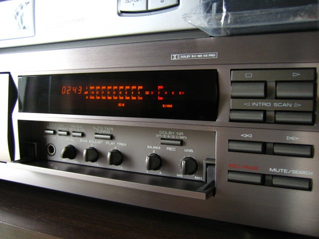 動作品】Yamaha KX-W392 カセットデッキ／カセットテープ付き 動作品