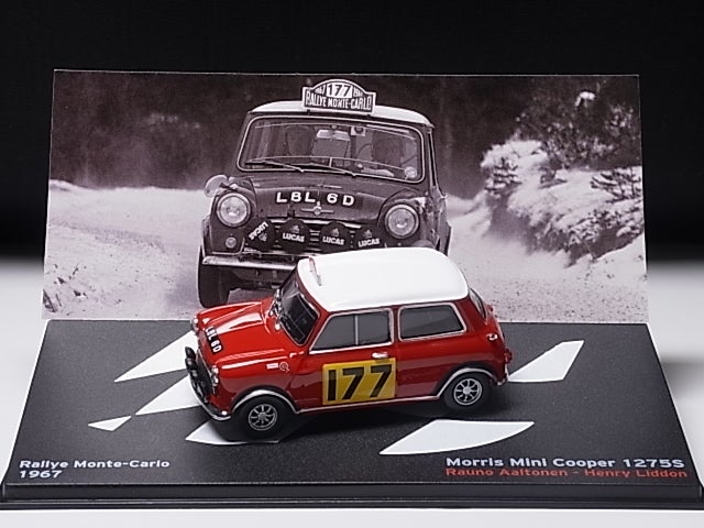 RALLY CAR COLLECTION 1/43 Morris Mini Cooper 127 | JUN_Kのブログ