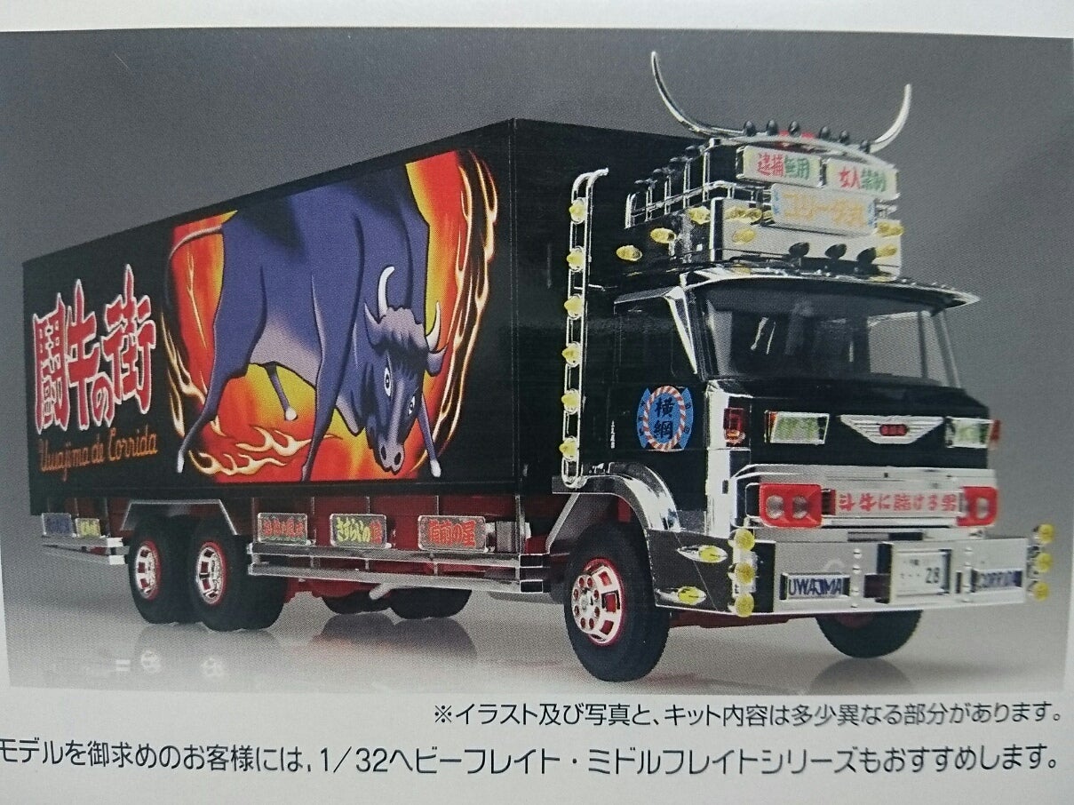 アオシマ 1/32 バリューデコトラ エクストラ No.2 椎名急送 コリーダ