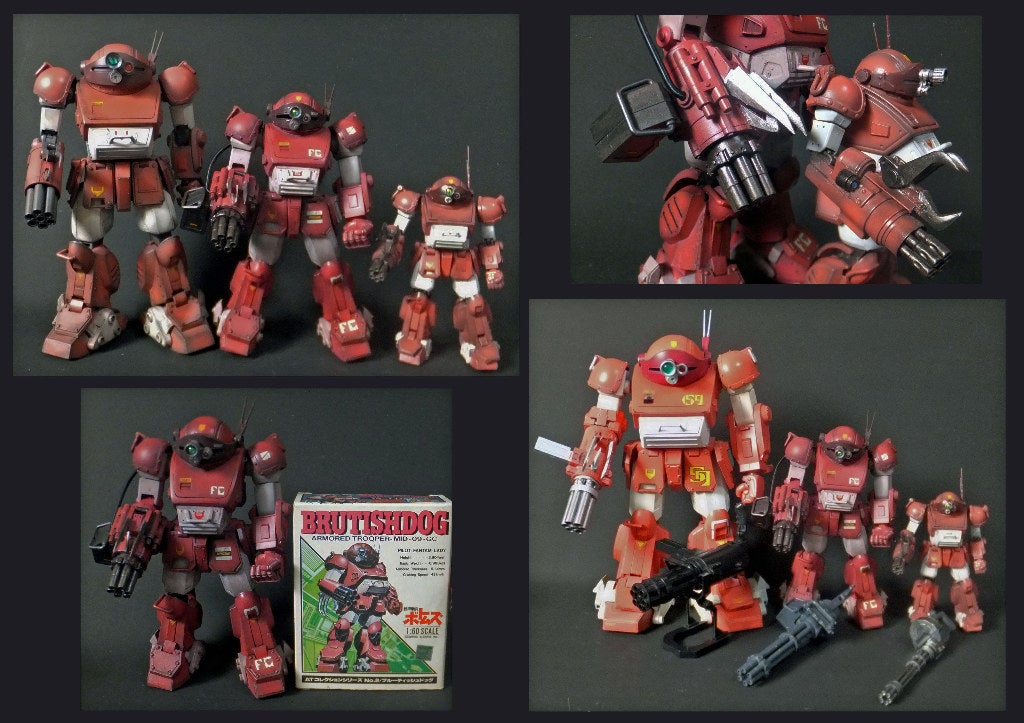 タカラトミー装甲騎兵ボトムズ SAK1/24ブルーティッシュドッグ 改修ver