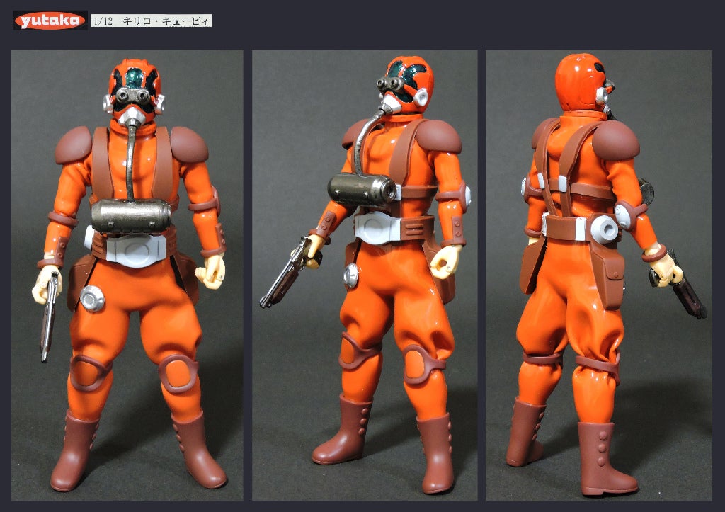 装甲騎兵ボトムズ ユタカ 1/12 キリコ・キュービィ その2 | ボトムズの日々