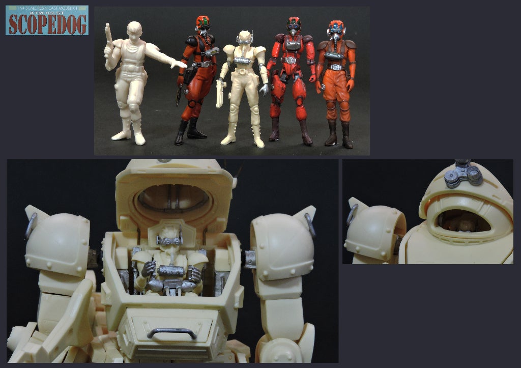 コトブキヤ 装甲騎兵ボトムズ スコープドッグ 1/24スケール～その3