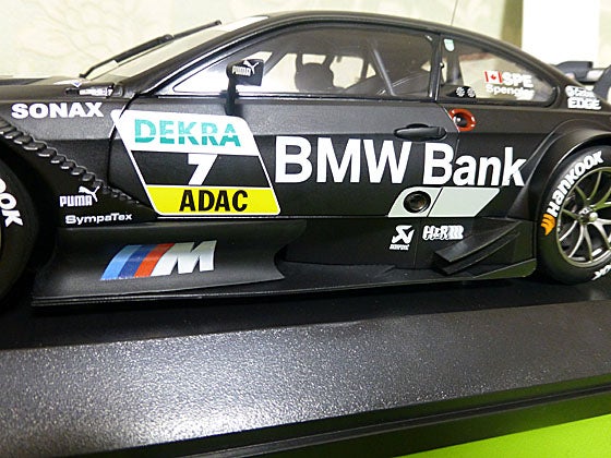 Minichamps 1/18 DTM 2012 BMW M3 E92 Team Schnitz | 今日もガツンと