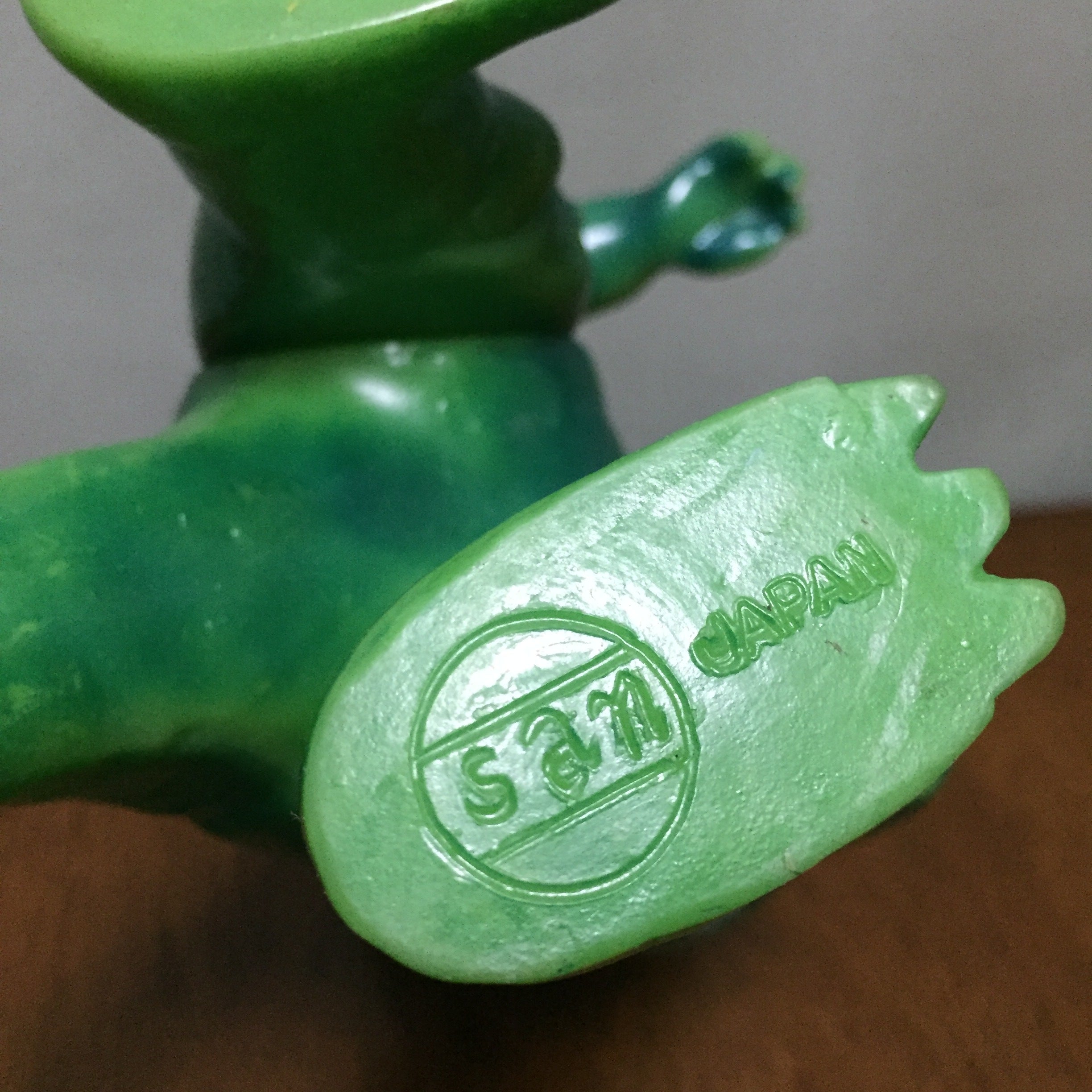 マルサン製 ミニラ 当時モノソフビ | 怪獣玩具とカタナとキングコング