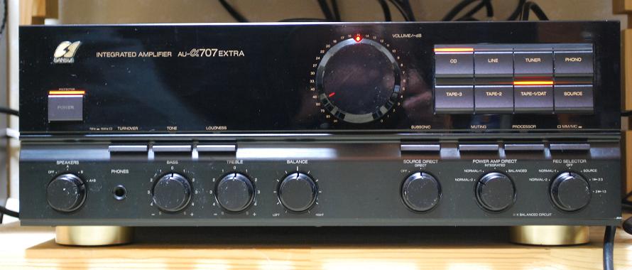 SANSUI AU-α707EXTRA | うしおの徒然なるままに