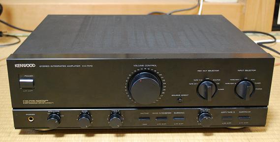 KENWOOD KA-7010 | うしおの徒然なるままに