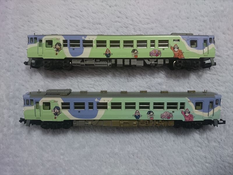 訳あり 鬼太郎列車模型 キハ40 ゲゲゲのしげる 妖怪絵巻 他多数 Yahoo