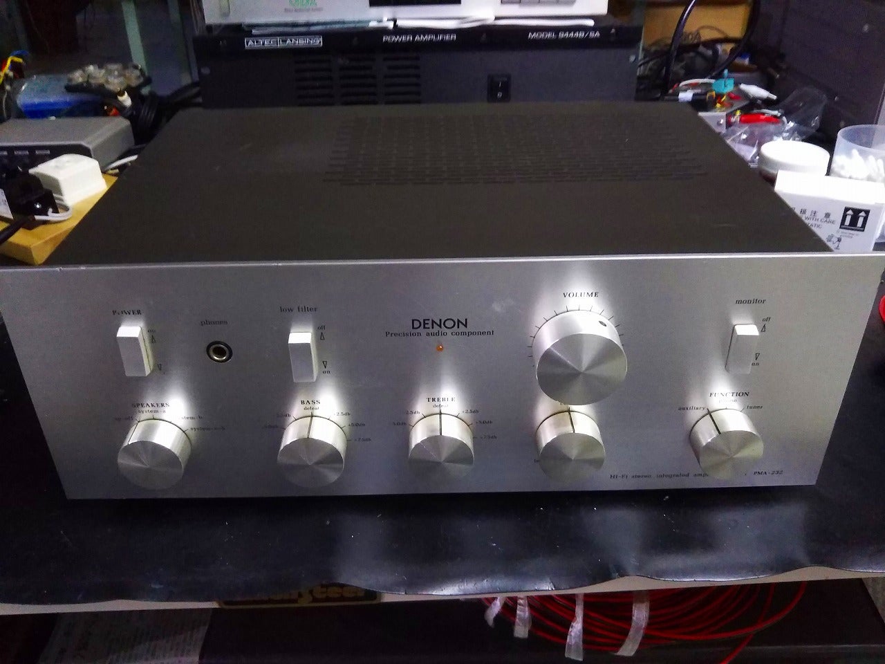 DENON PMA-232の動作確認をしてみた～ | うにとジムランといきものたち