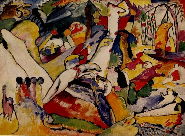 カンディンスキー 「コンポジションⅡのための習作」 | vn9s3hのブログ