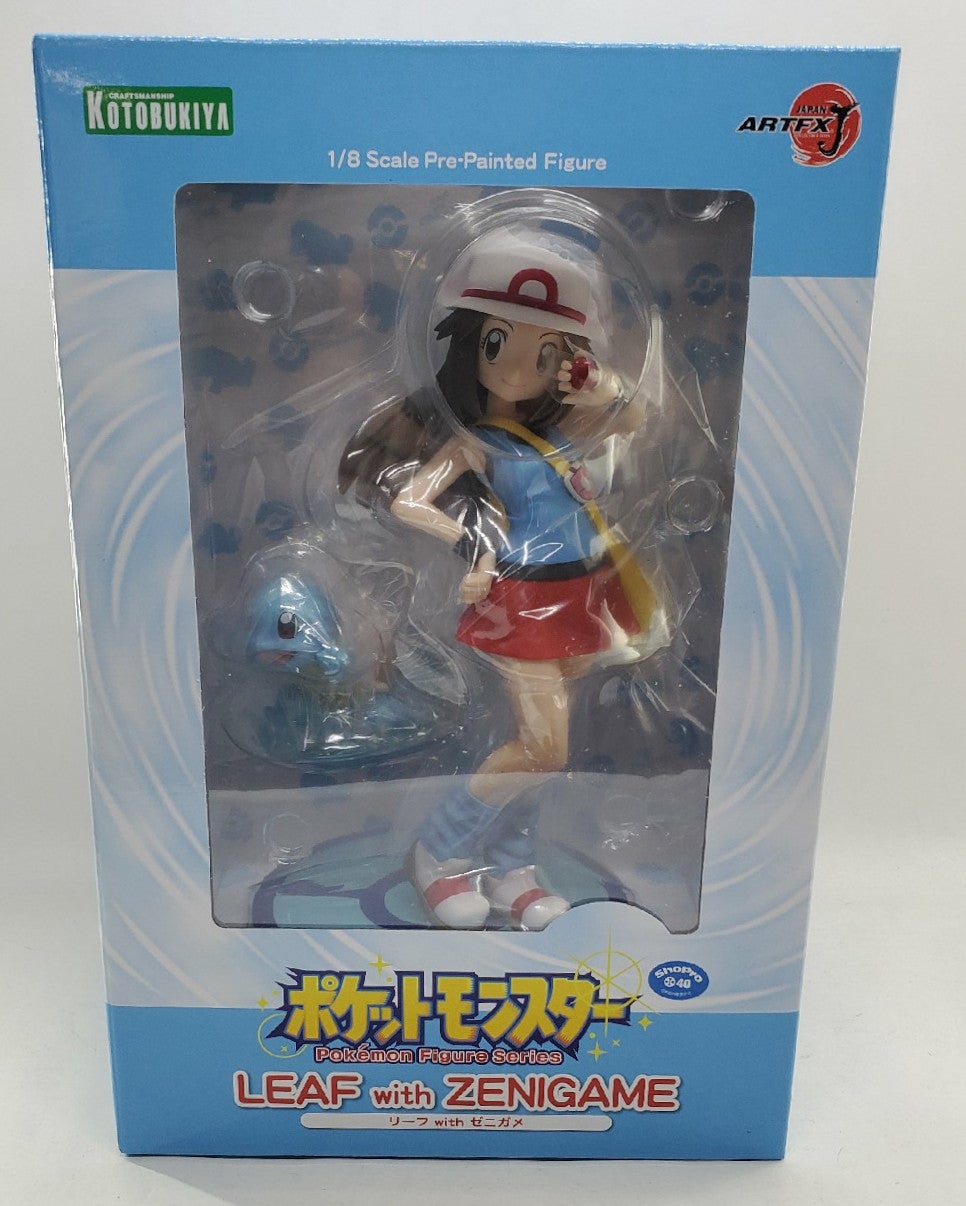 おもちゃ：ARTFX J リーフ with ゼニガメ レビュー | 雑レビューブログ