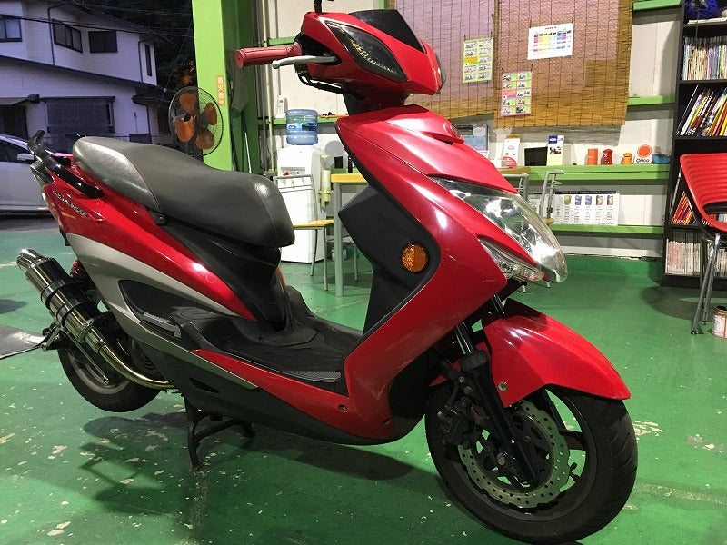 シグナスX 3型 ロンホイキット取付 | アディオのブログ