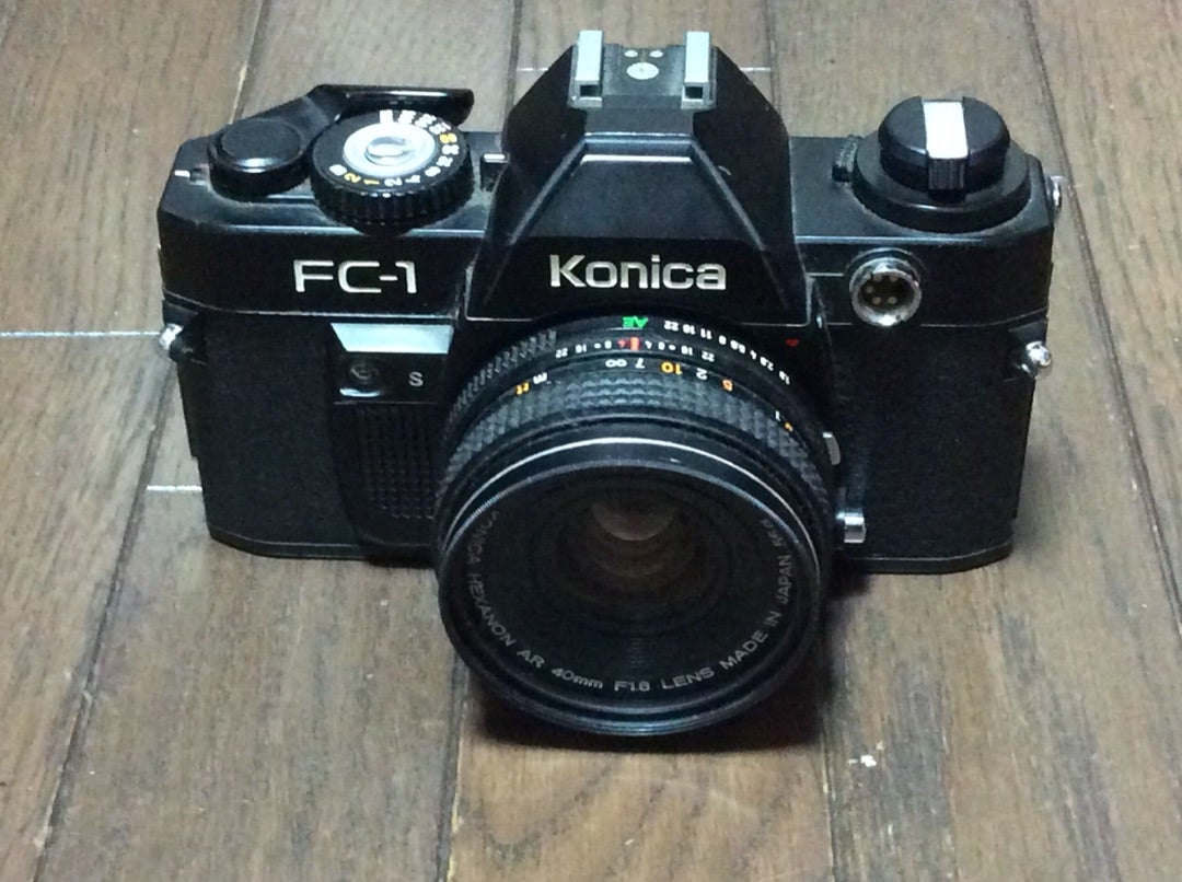 KONICA FC-1 コニカ | foto-poohのブログ 写真と模型を愛する人へ