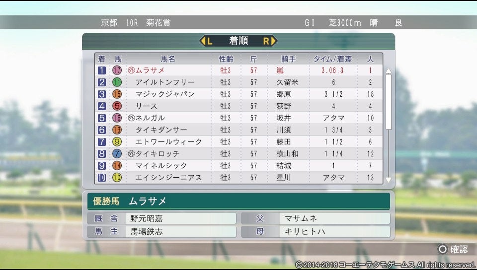 ウイニングポスト8 2018 日本近代競馬の結晶 その1 | ウイニングポスト