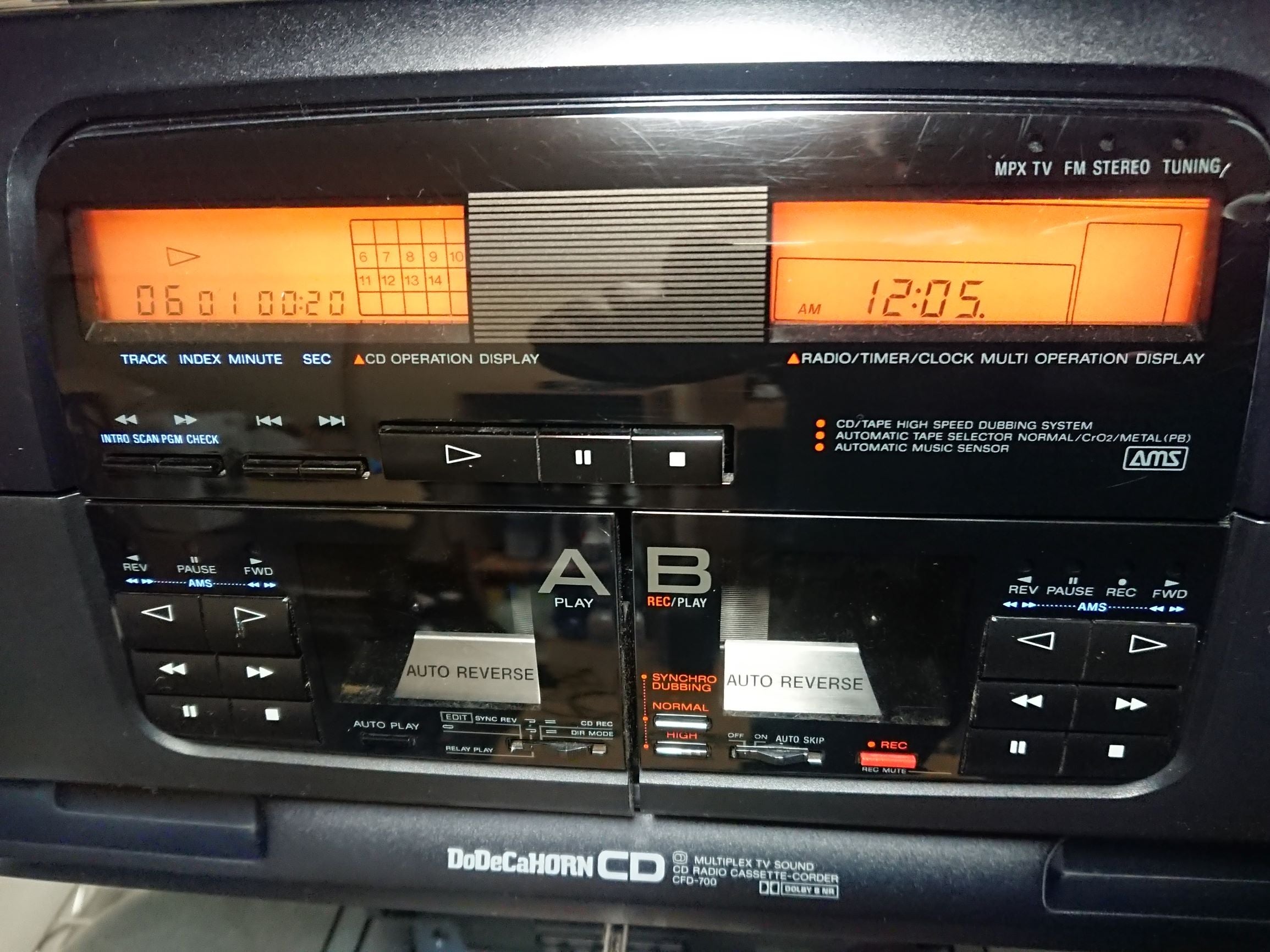 SONY CFD-700 DoDeCaHORN CD | いつみくんの日々