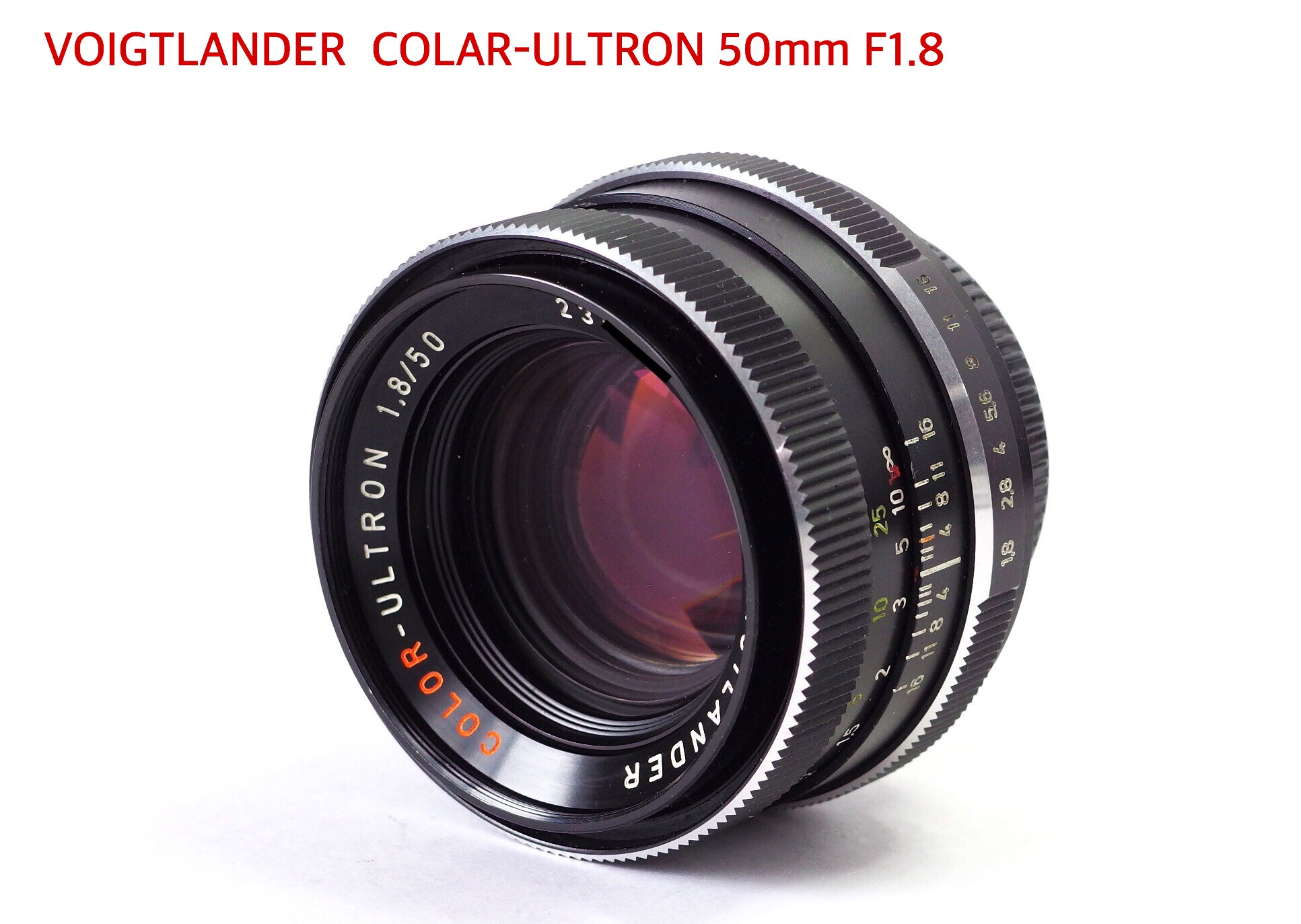 フォクトレンダー カラーウルトロン Color Ultron 50mm F1.8 | BLRM