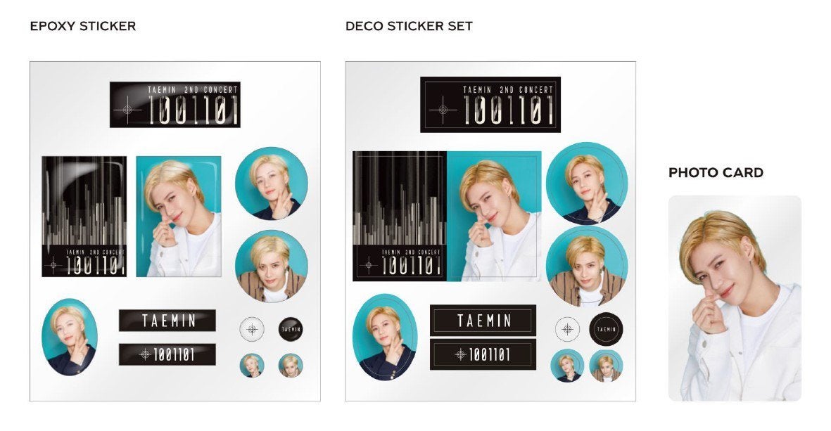 TAEMIN 2nd CONCERT CONCERT 'T1001101' 公式グッズ詳細 | History