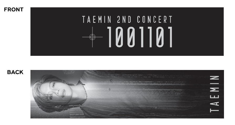 TAEMIN 2nd CONCERT CONCERT 'T1001101' 公式グッズ詳細 | History