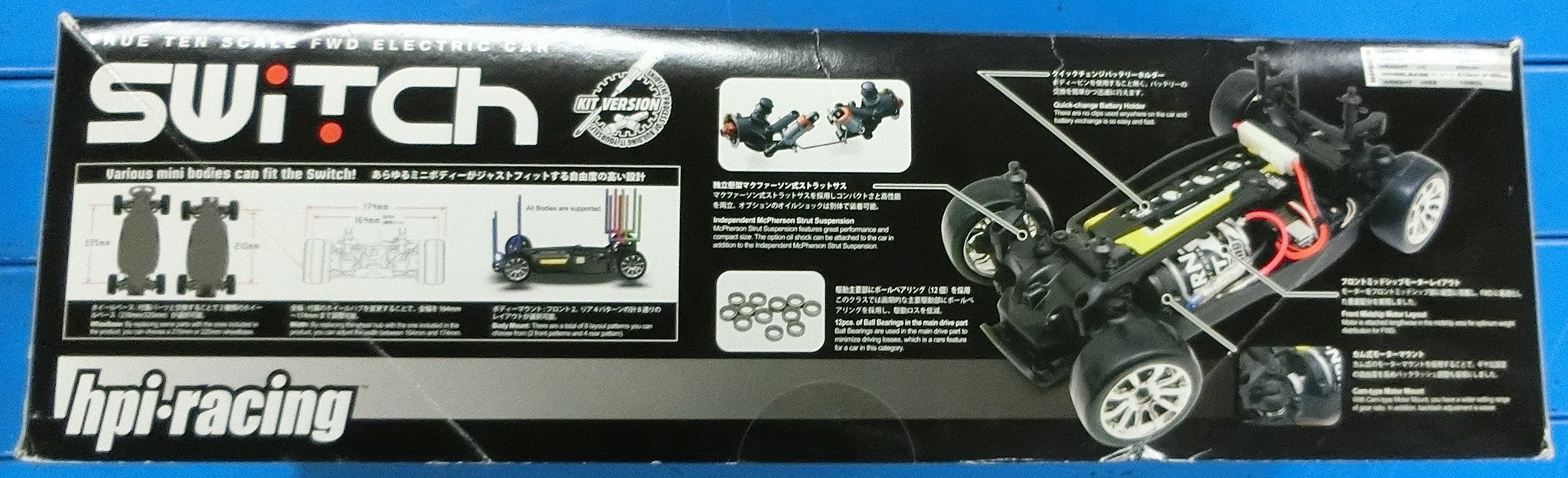 HPI・racing SWITCH ABARTH500 | すまいるかんぱにぃ～