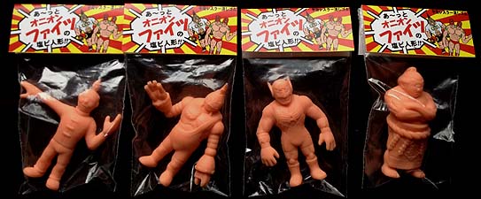 オニオンファイツの「宇宙レスラー消しゴム」第2弾 レビュー