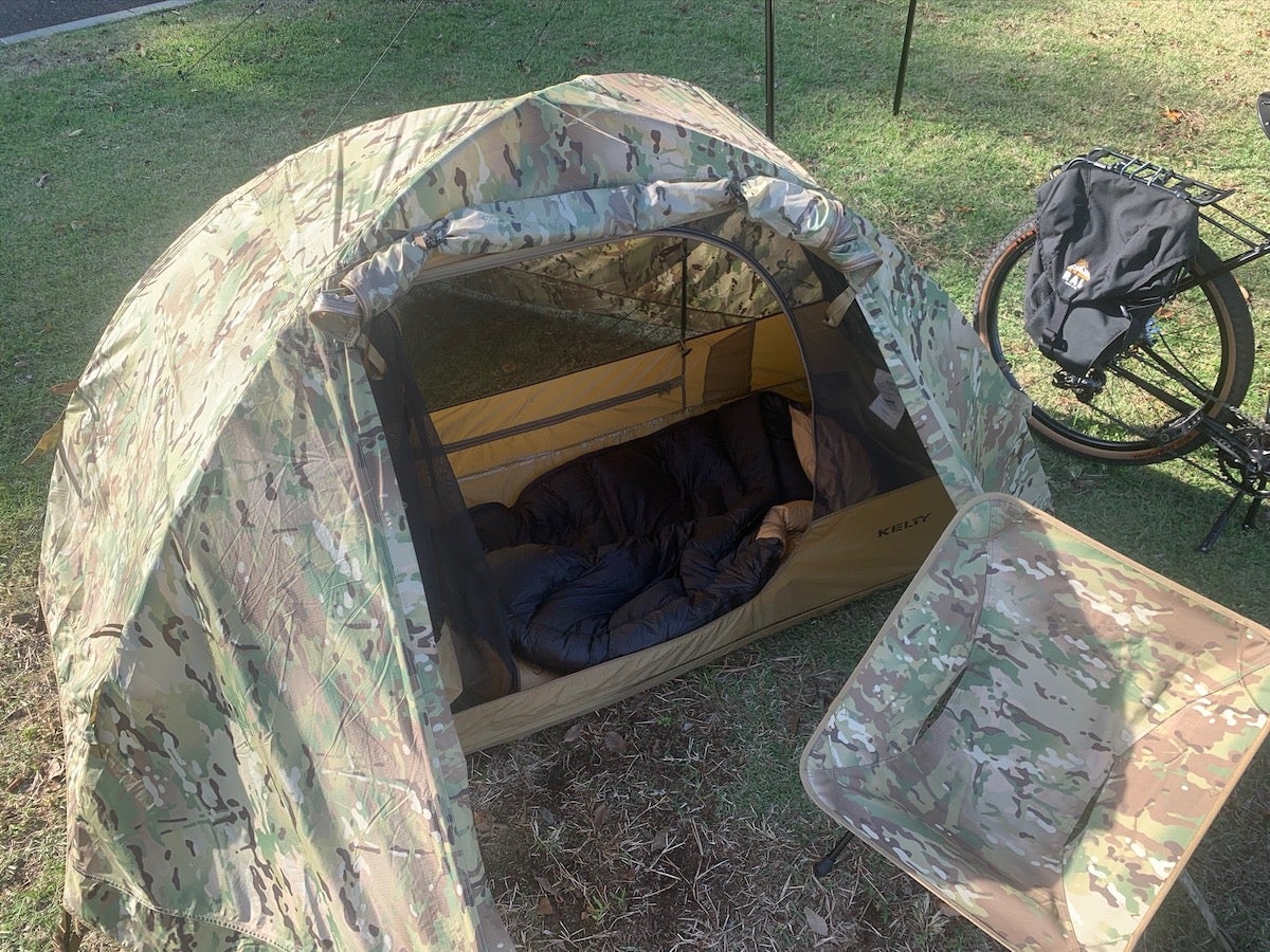 KELTY TACTICAL 1Person Field Tent を張ってみました！予約受付中