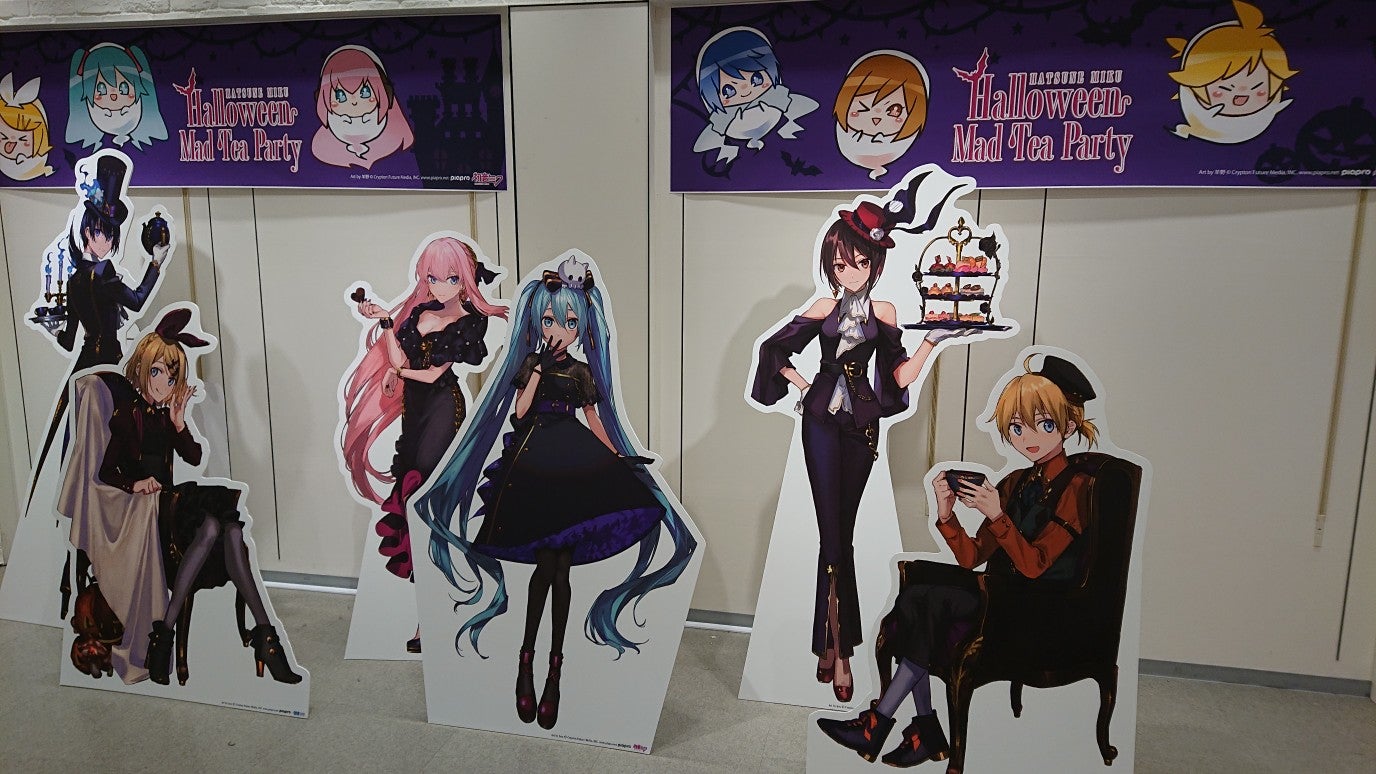 新宿マルイの 初音ミクハロウィンコラボショップに行ってきました