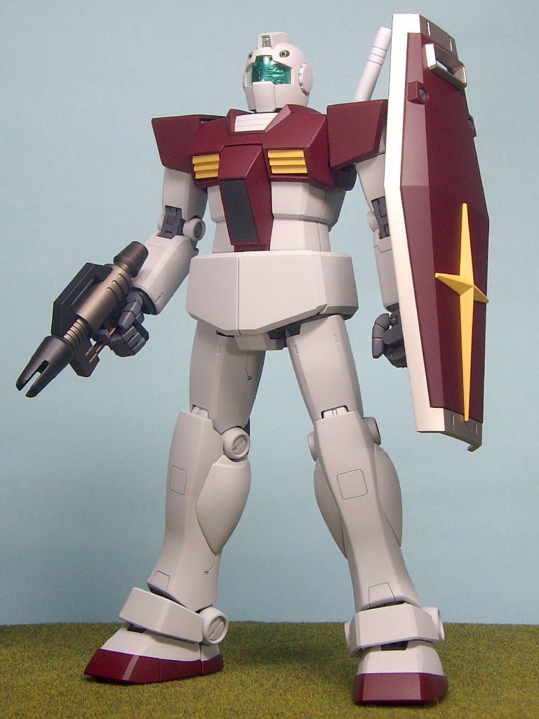 完成)MG 1/100 ジム Ver.2.0の製作_53 | ntetudoのブログ