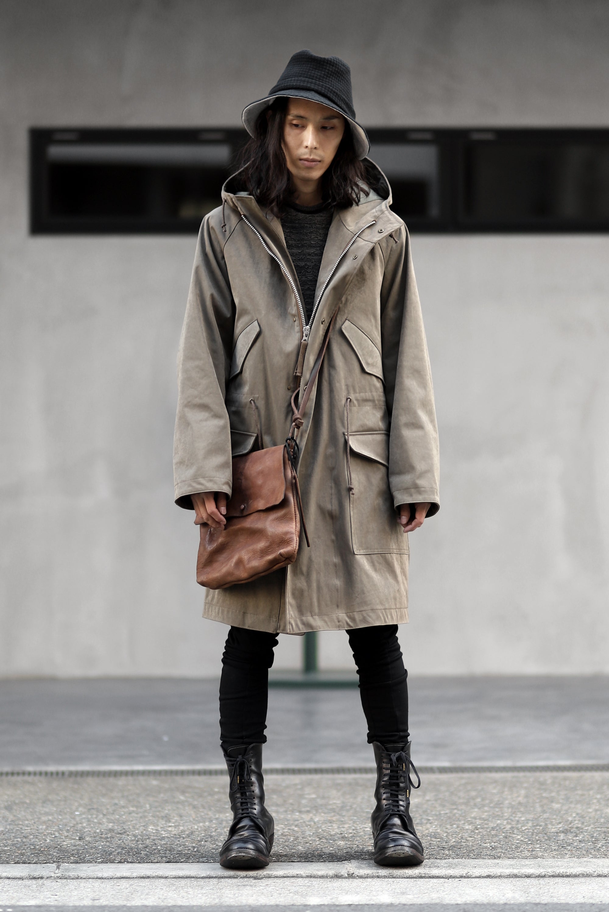 COLINA MILITARY COAT STYLING. | LOOM OSAKA