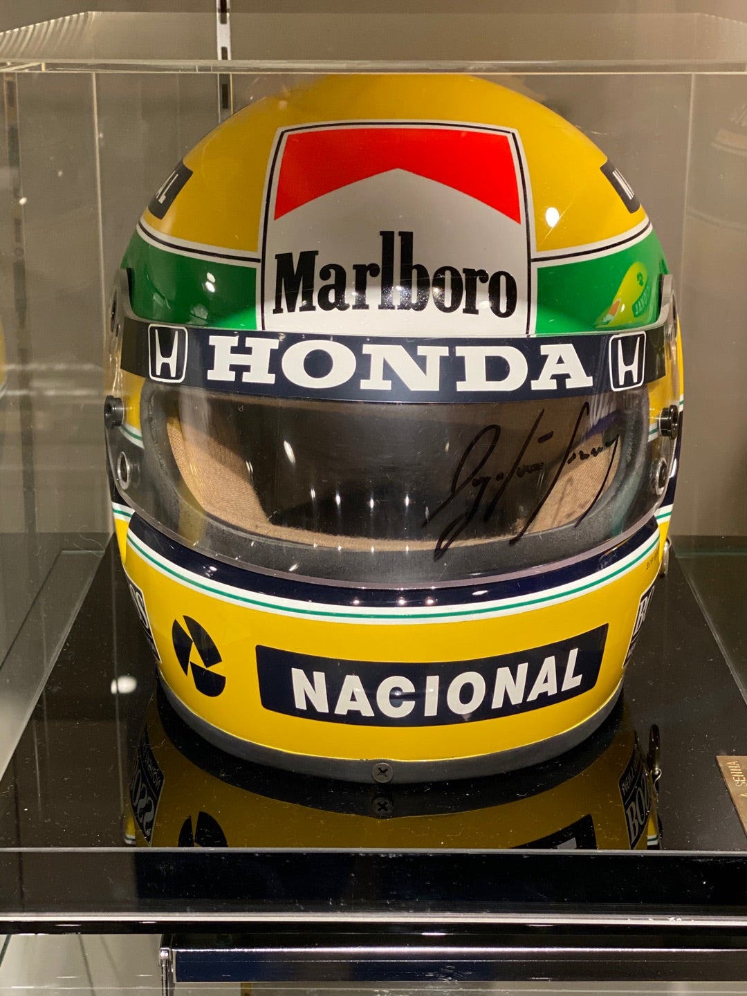 レア】限定250個 BELL アイルトン・セナ 直筆サイン ヘルメット レア