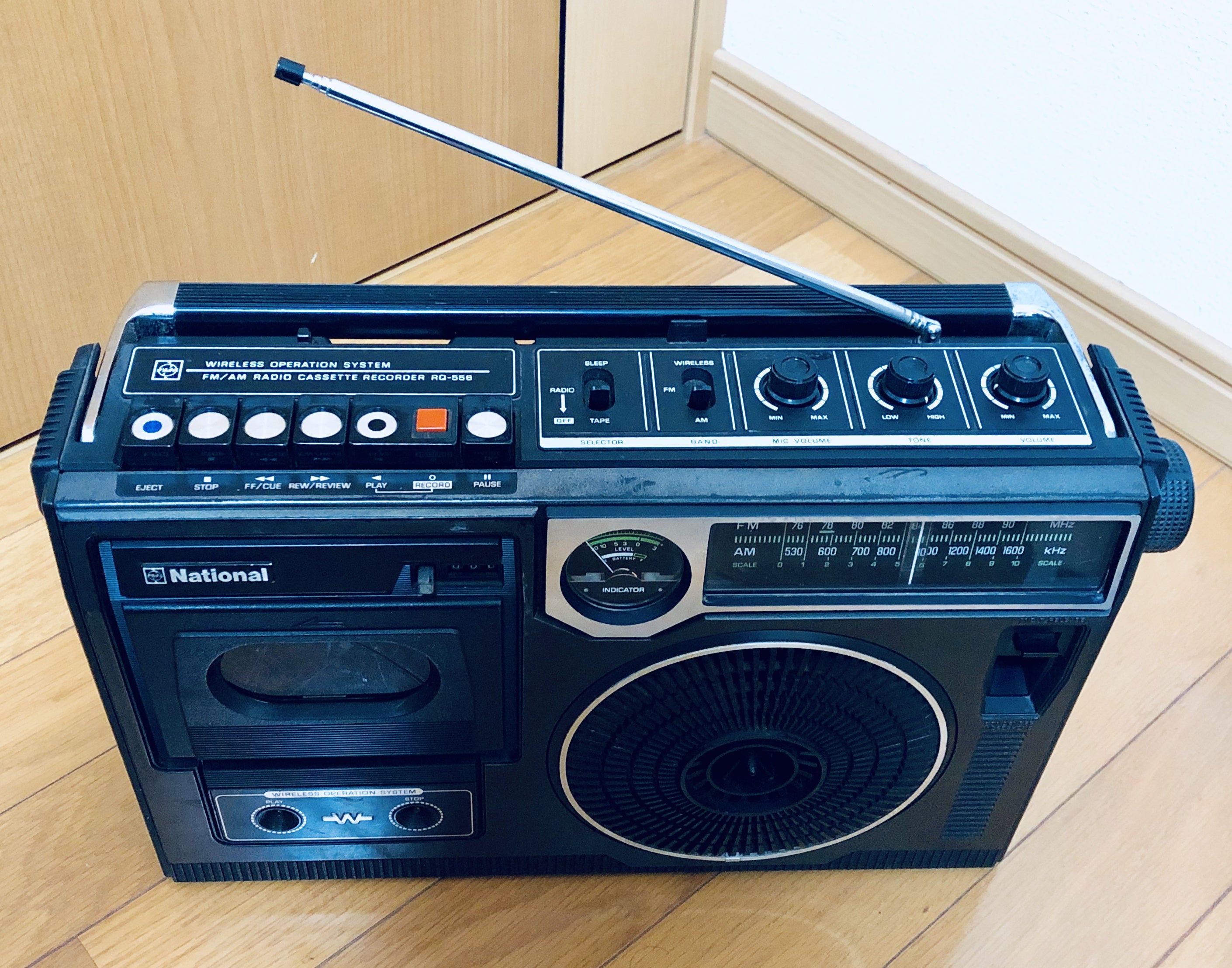 ◯ ラジカセ : リモコンMAC RQ－556 | shunkunのブログ