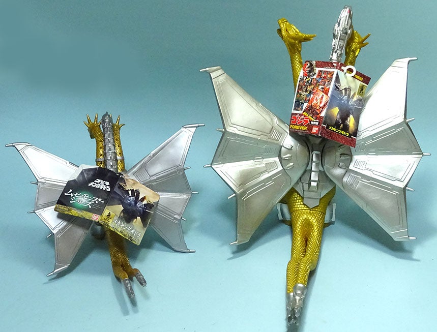 BANDAI 東宝新作ソフビ大検証「メカキングギドラ」 ゴジラvs