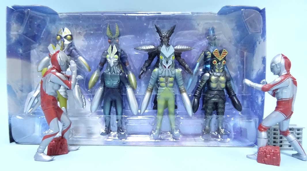 ウルトラマン 怪獣 MAXTOY 4体セット バルタン星人 ほか 歴代バルタン