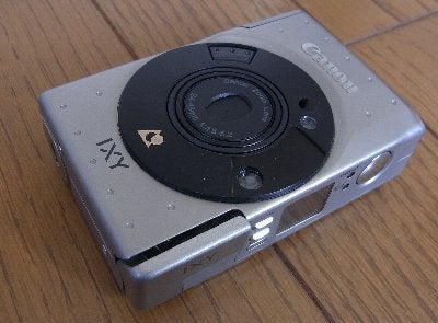 名機】Canon IXY 初代 APSフィルムカメラ ステンレスボディ レトロ 名