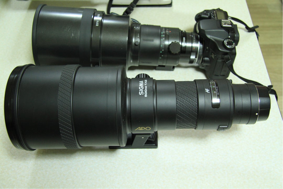 シグマ 500mm F4.5 APO ZENというレンズ | うさぎ小屋の日常