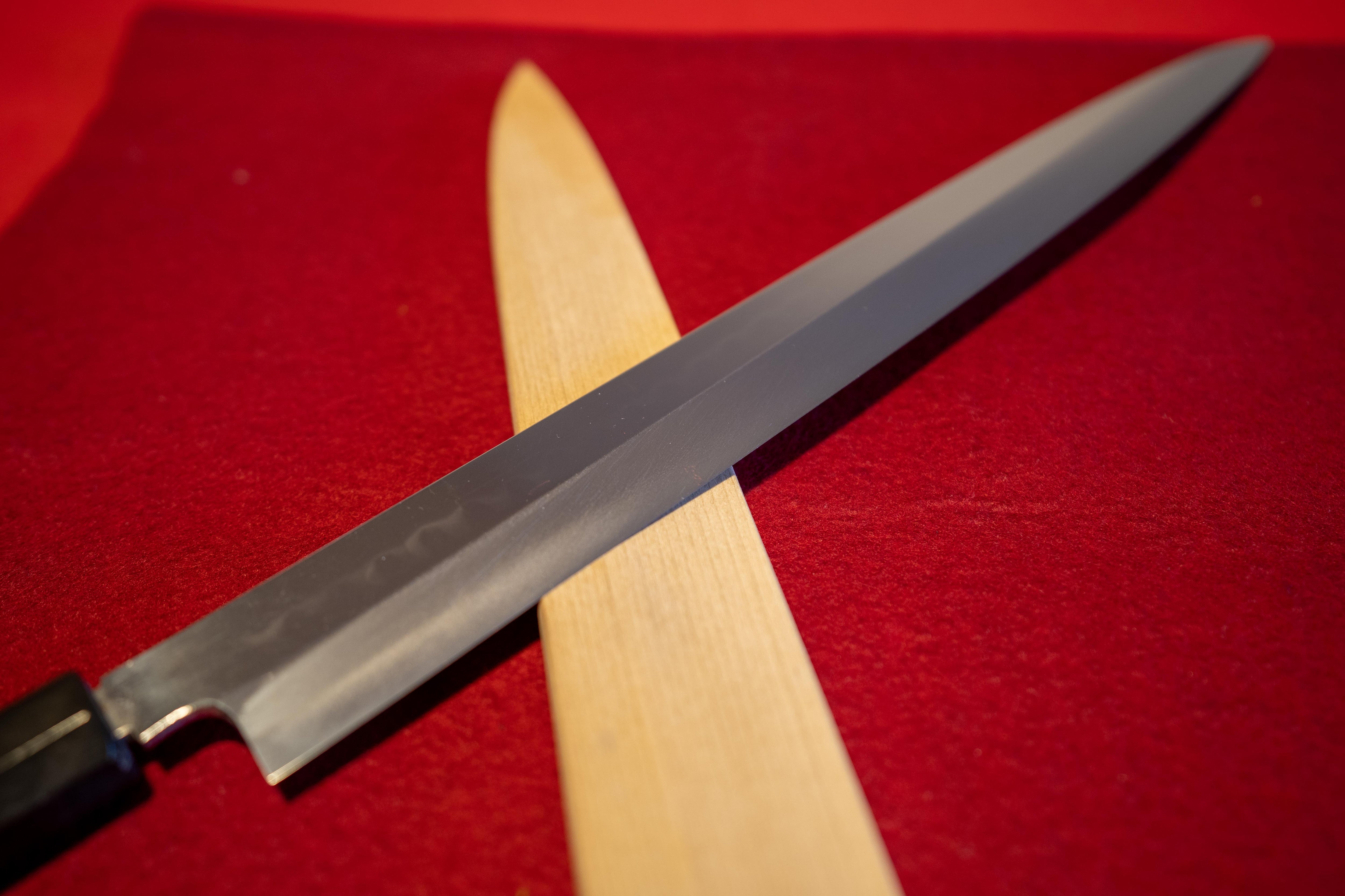 一竿子忠綱の包丁を仕上げる | ogricat-creationのブログ