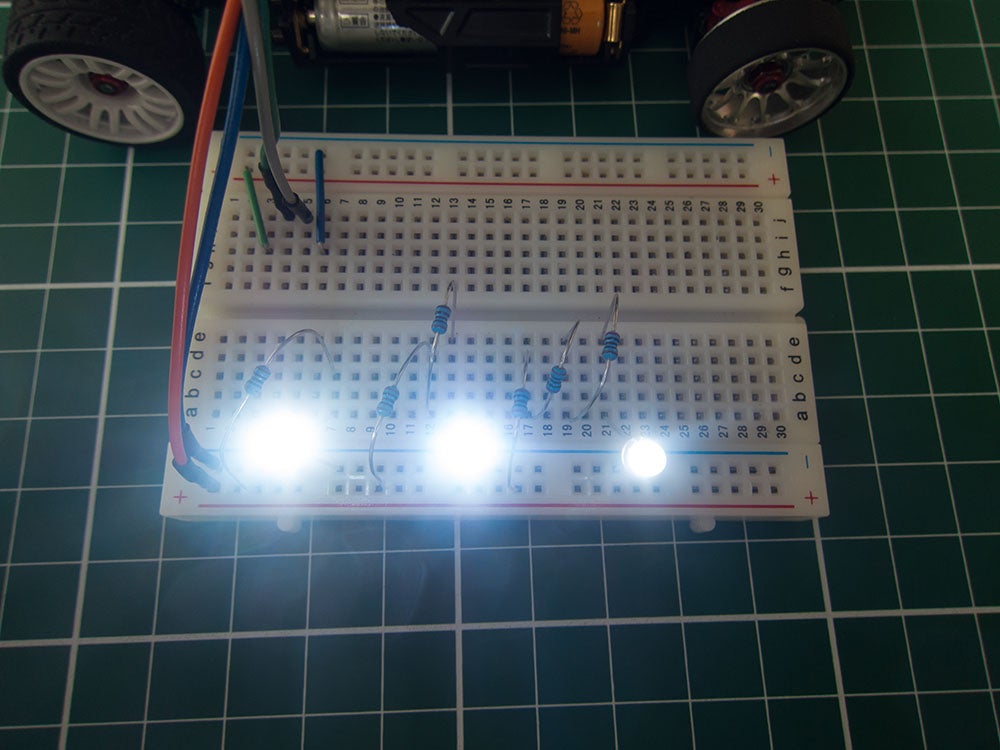 ミニッツ 電飾のためのLED接続方法 | 輝け！ミニッツ ～電飾ボディに