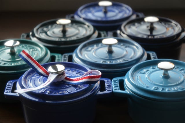 ストウブ STAUB cocotte 10 ジョエル ロブション ブルー 青 ストウブ