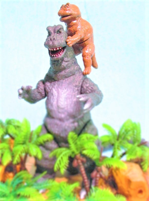 Y-MSF 息子ゴジラ＋赤ちゃんミニラ ＆ ガバラ（限定カラー） | 徒然