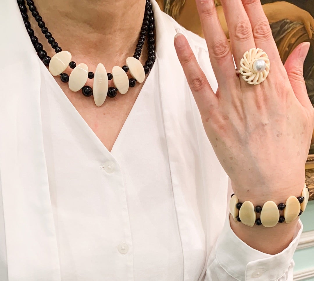 鯨の歯のアクセサリー！ | 10年以上も飽きないアクセサリー in 銀座ブログ