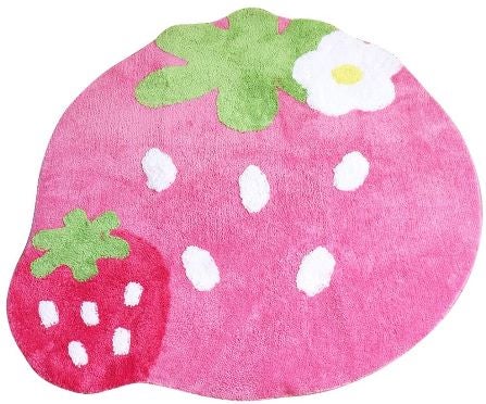 マザーガーデン いちご ラグ フロアマット | 探し物発見！