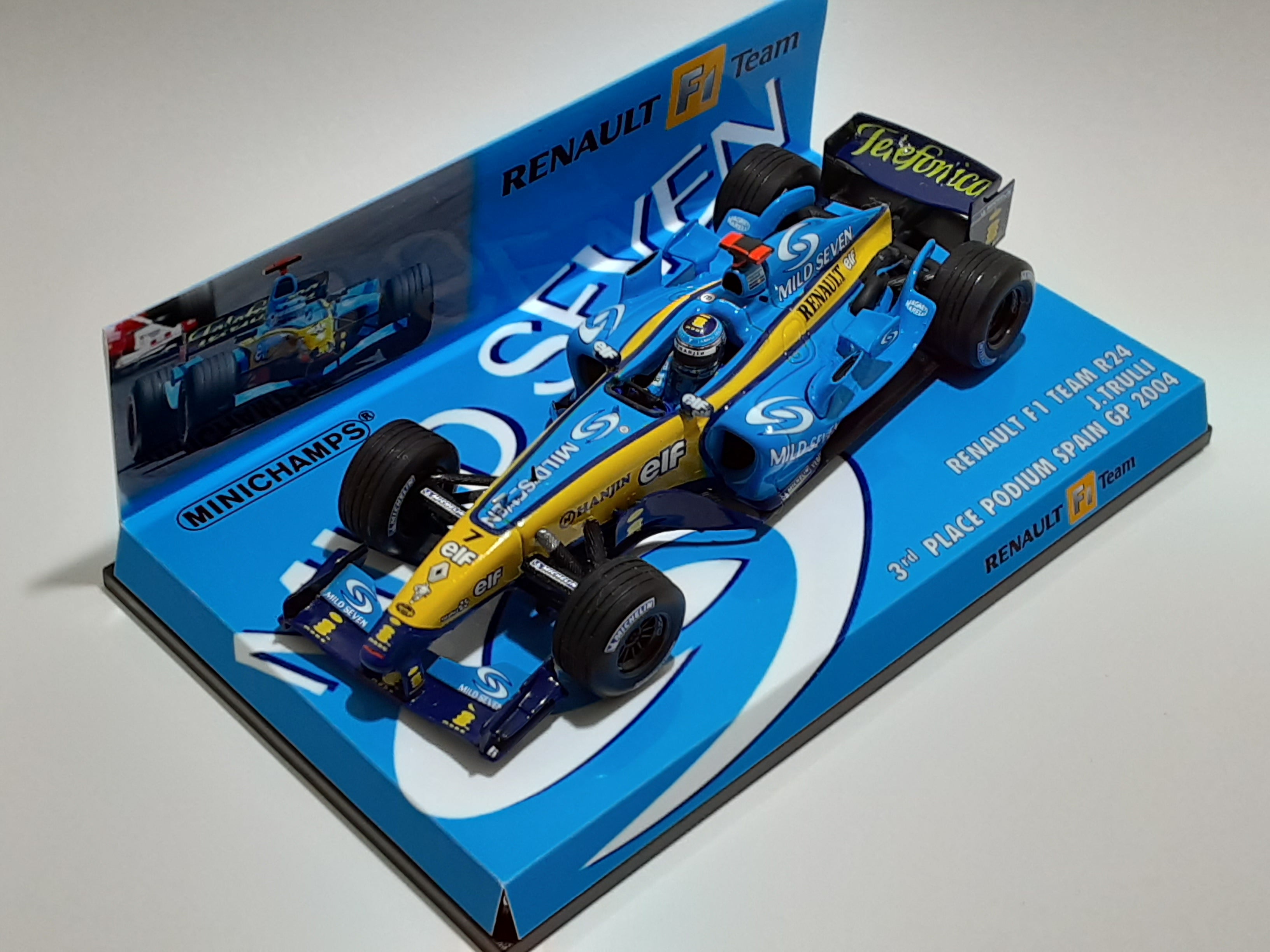 マイルドセブン ルノーRS23 #7 トゥルーリ #8 アロンソ2003 1/43