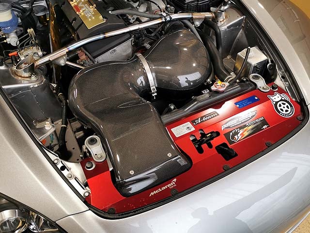 ラジエタープレートをカーボン製に交換したら… | Mirage Lullaby S2000